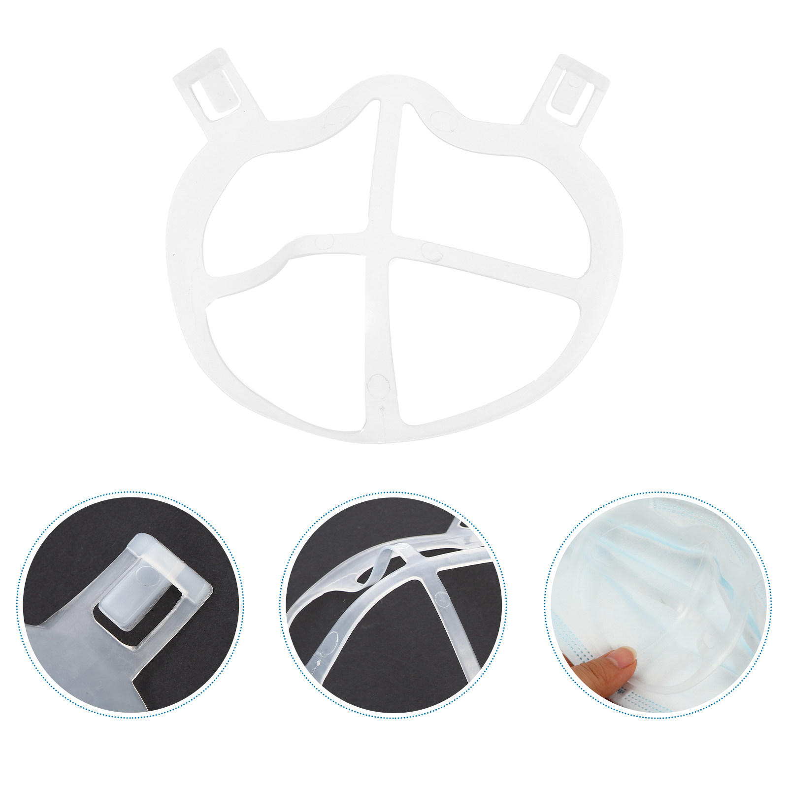 10 Pezzi Supporto Interno per  - Silicone Mask Bracket recensione e prezzo